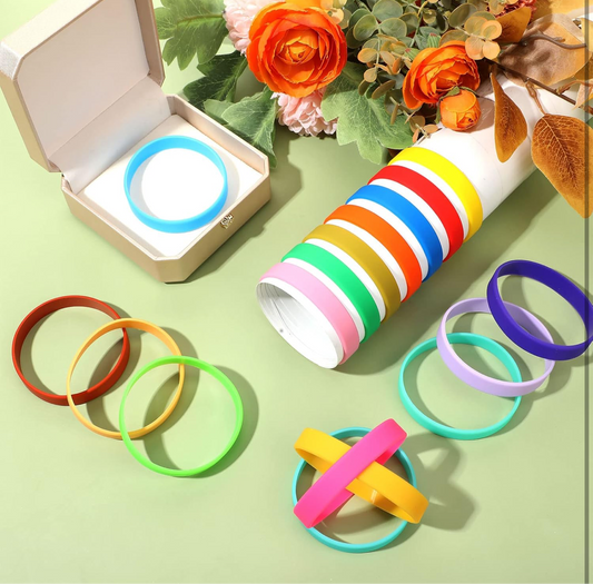 Customizable Silicone Wristbands